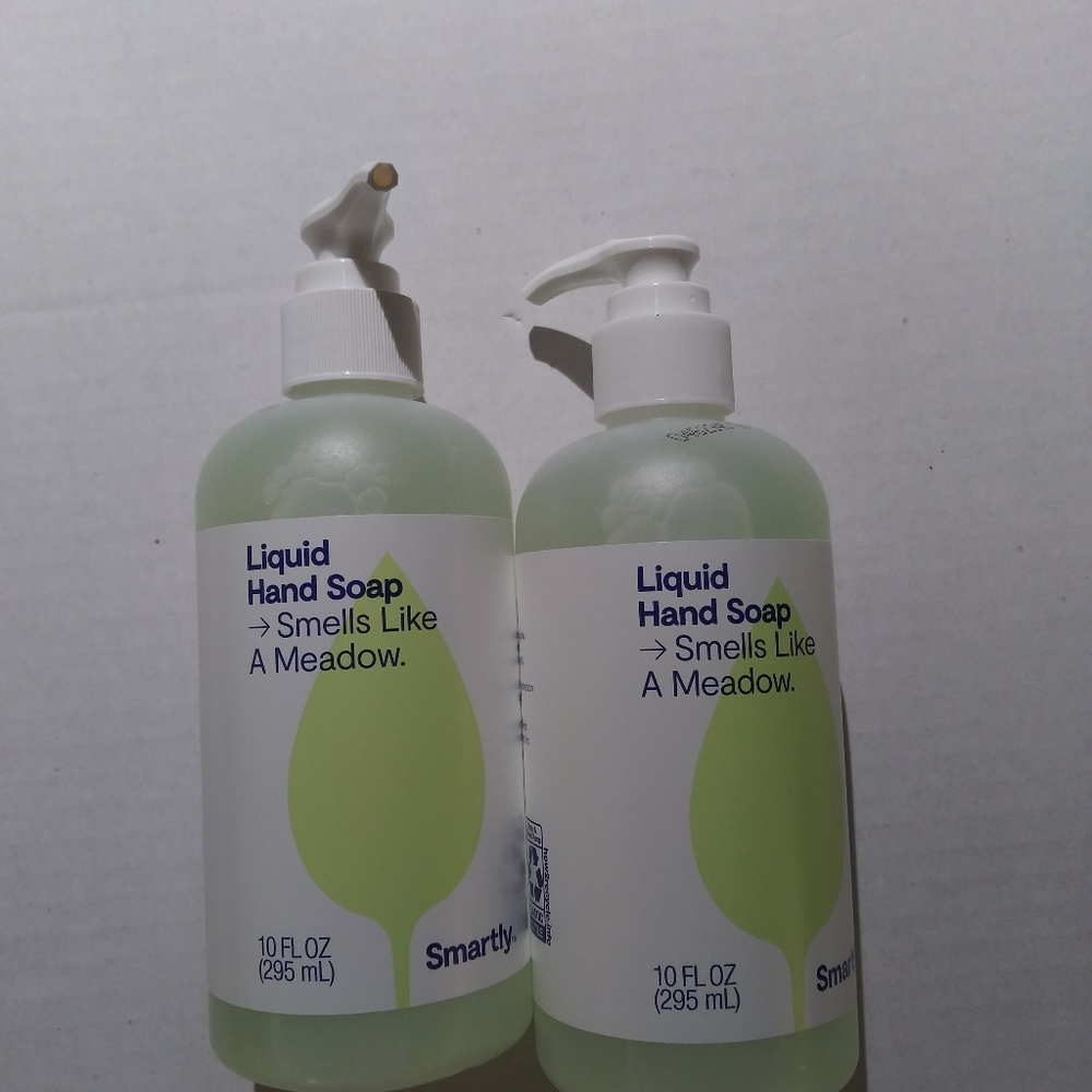 2 bottles of Smartly hand soap